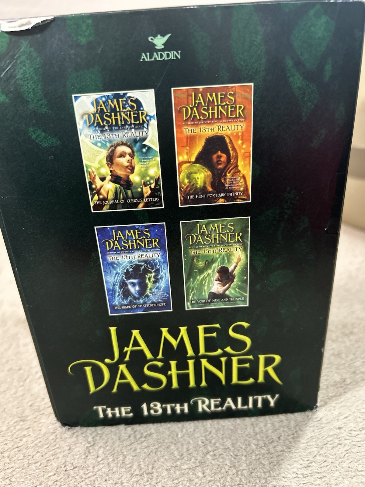 James Dashner The 13th Reality Complete 4 Book Box Set Paperback Maze Runner