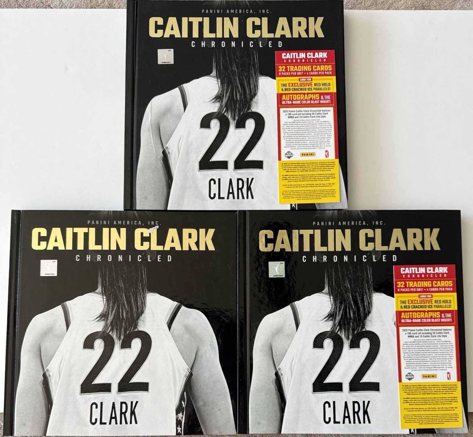 2025 Panini America Caitlin Clark Chronicled Collector’s Edition