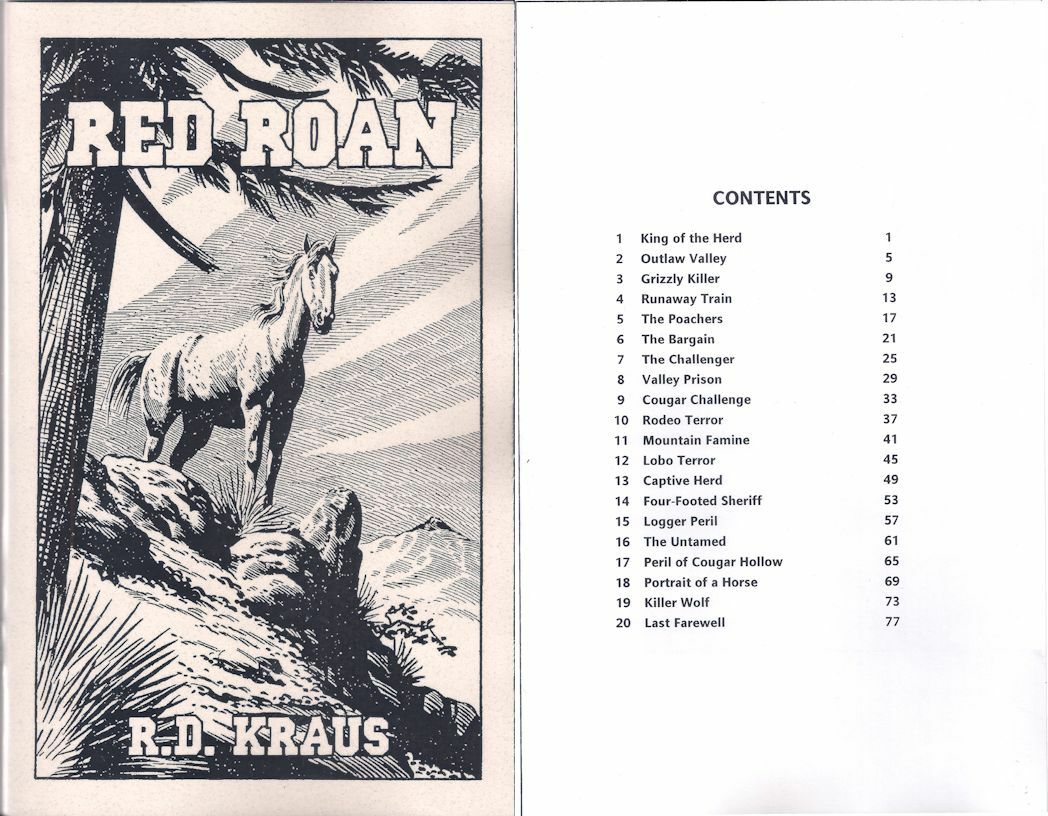 Red Roan – R. D. Kraus – Western Short Story Omnibus – 2020 OWP Pulp Chapbook