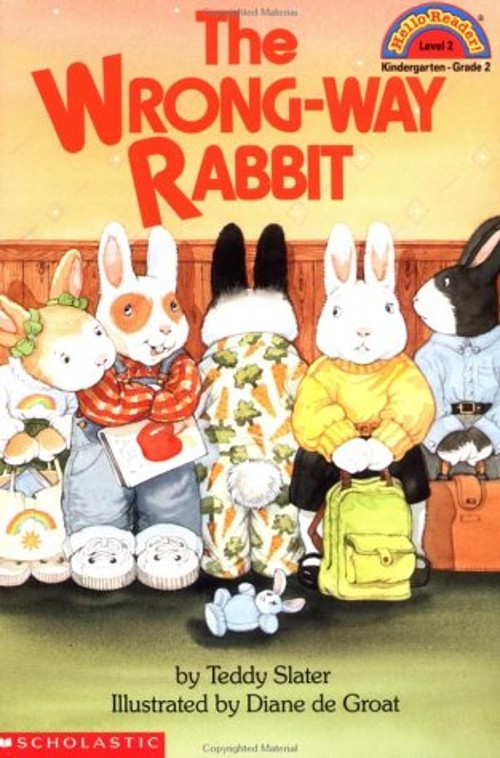 The Wrong-Way Rabbit Paperback Teddy Slater