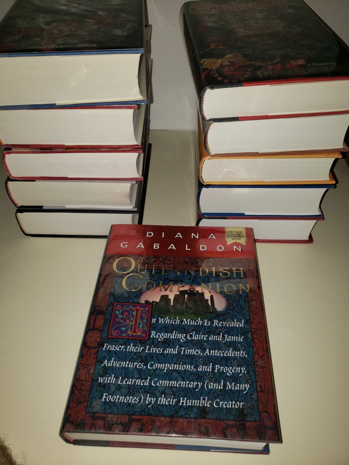 OUTLANDER COMPLETE SERIES ALL HAND SIGNED 1ST EDITIONS HARDCOVERS DIANA GABALDON