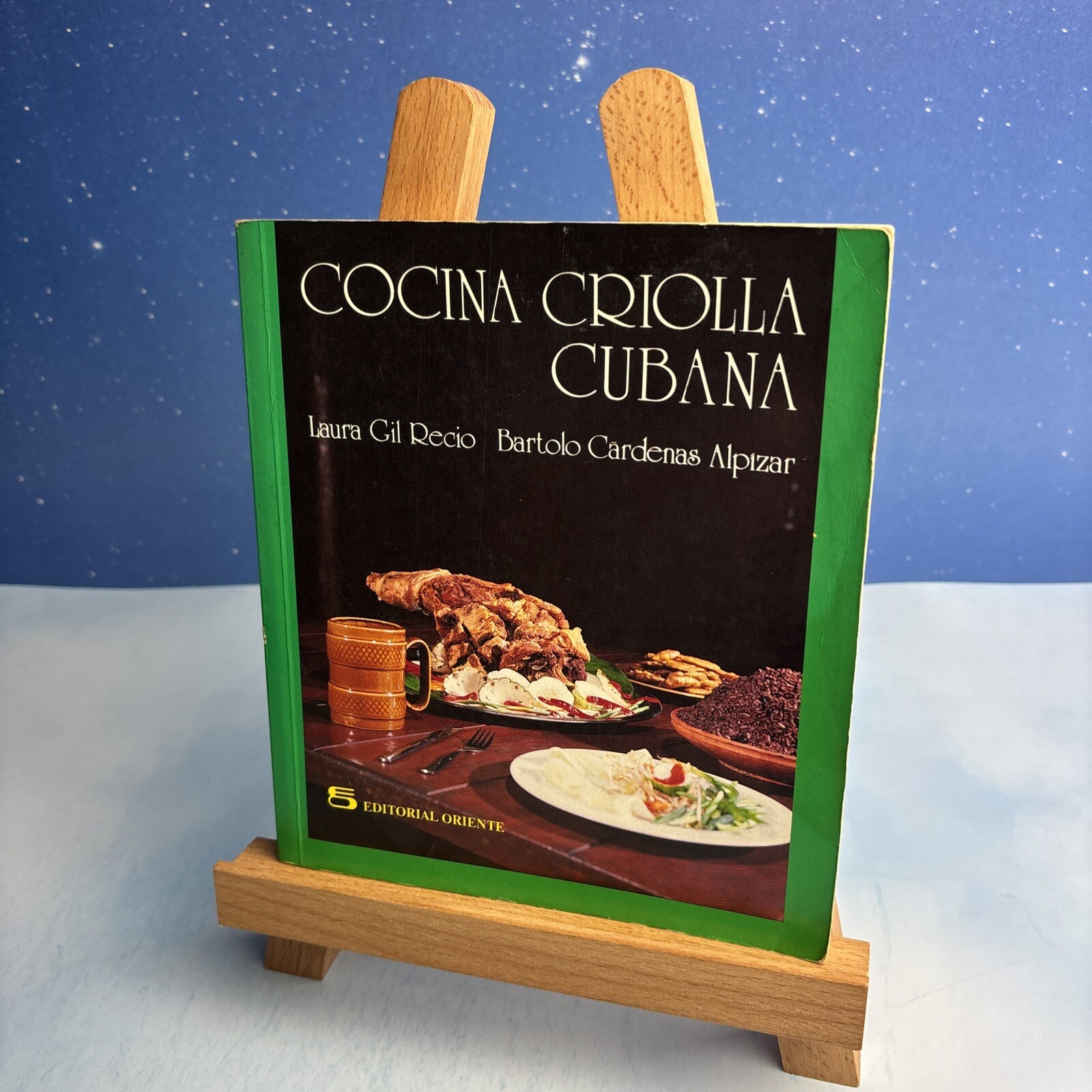 COCINA CRIOLLA CUBANA~by Bartolo Cardenas Alpizar & Laura Gil Recio~1998 VTG PB