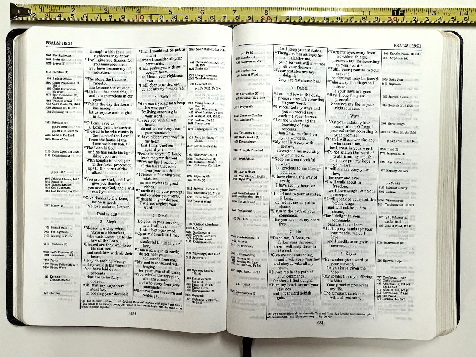 Thompson Chain Reference Bible NIV 1984 Black Leather Kirkbride 1990 Red Letter