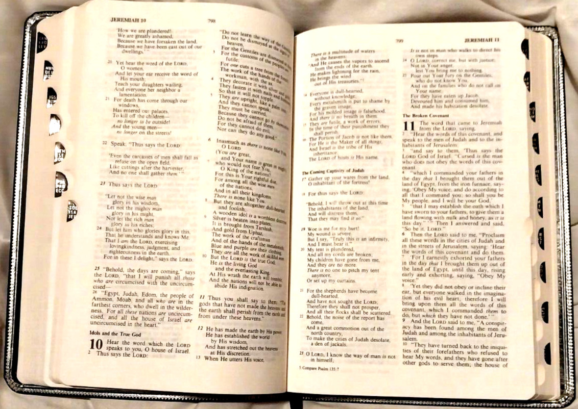 Holy Bible Possibility Thinkers Edition NKJV Genuine Bonded Leather Nelson 405B
