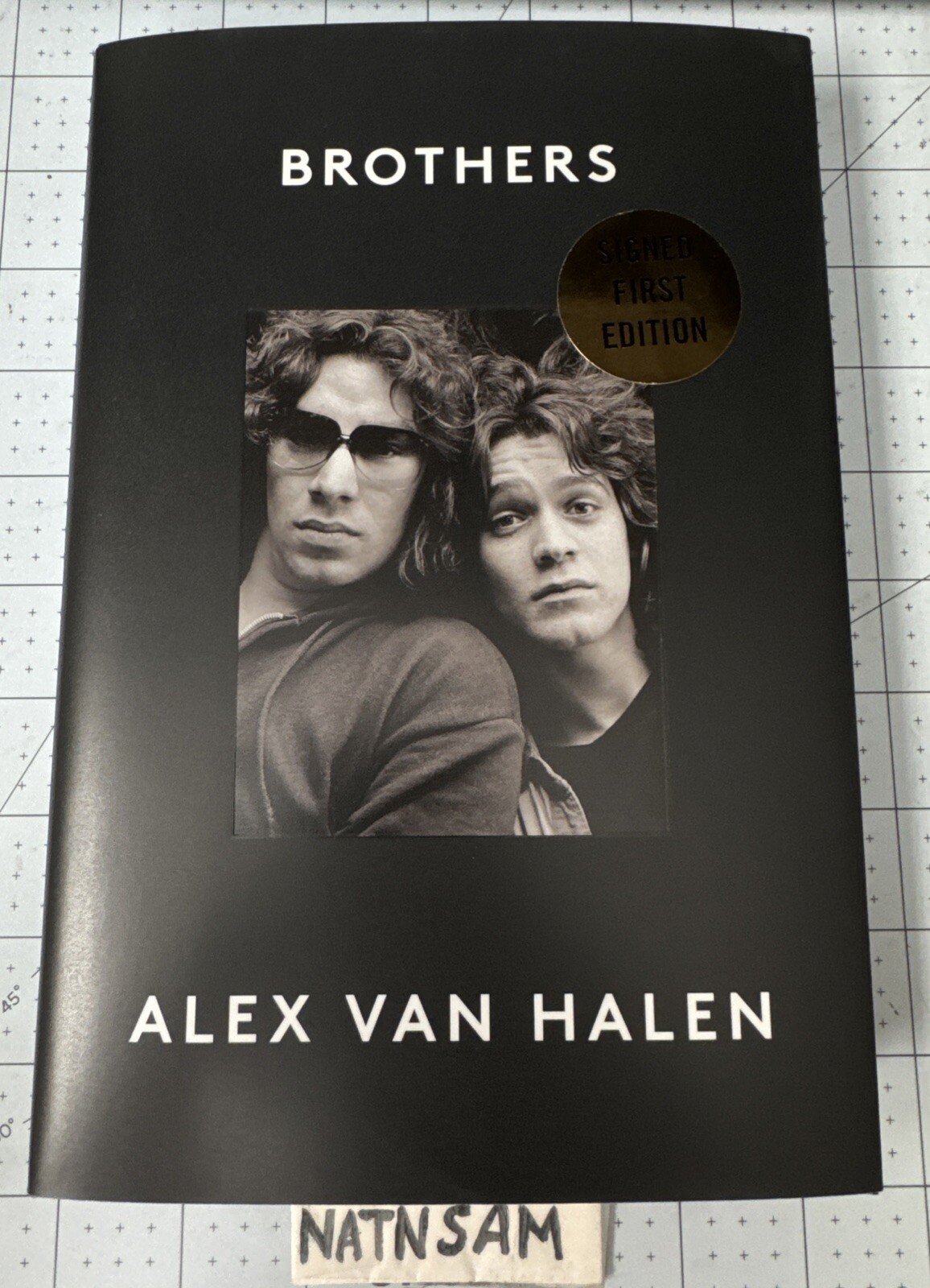 SIGNED BOOK – Alex Van Halen – Brothers – Hardcover First Edition – NEW