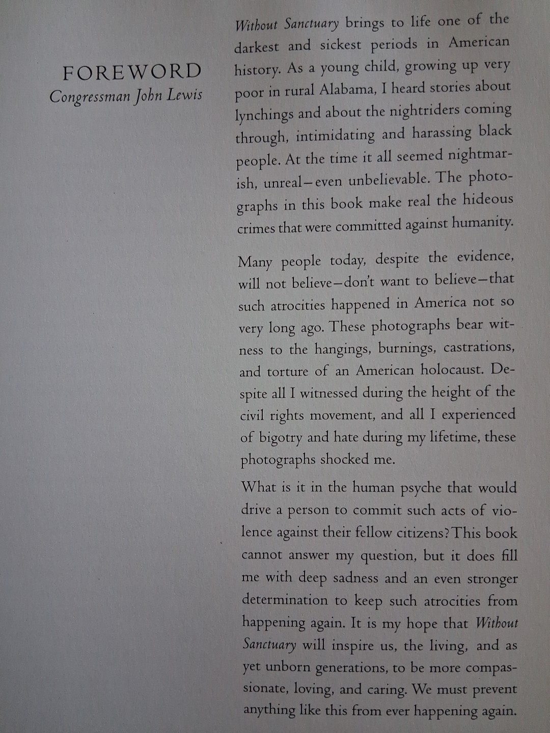 Without Sanctuary: Lynching Photography In America by James Allen, (2003). ÷