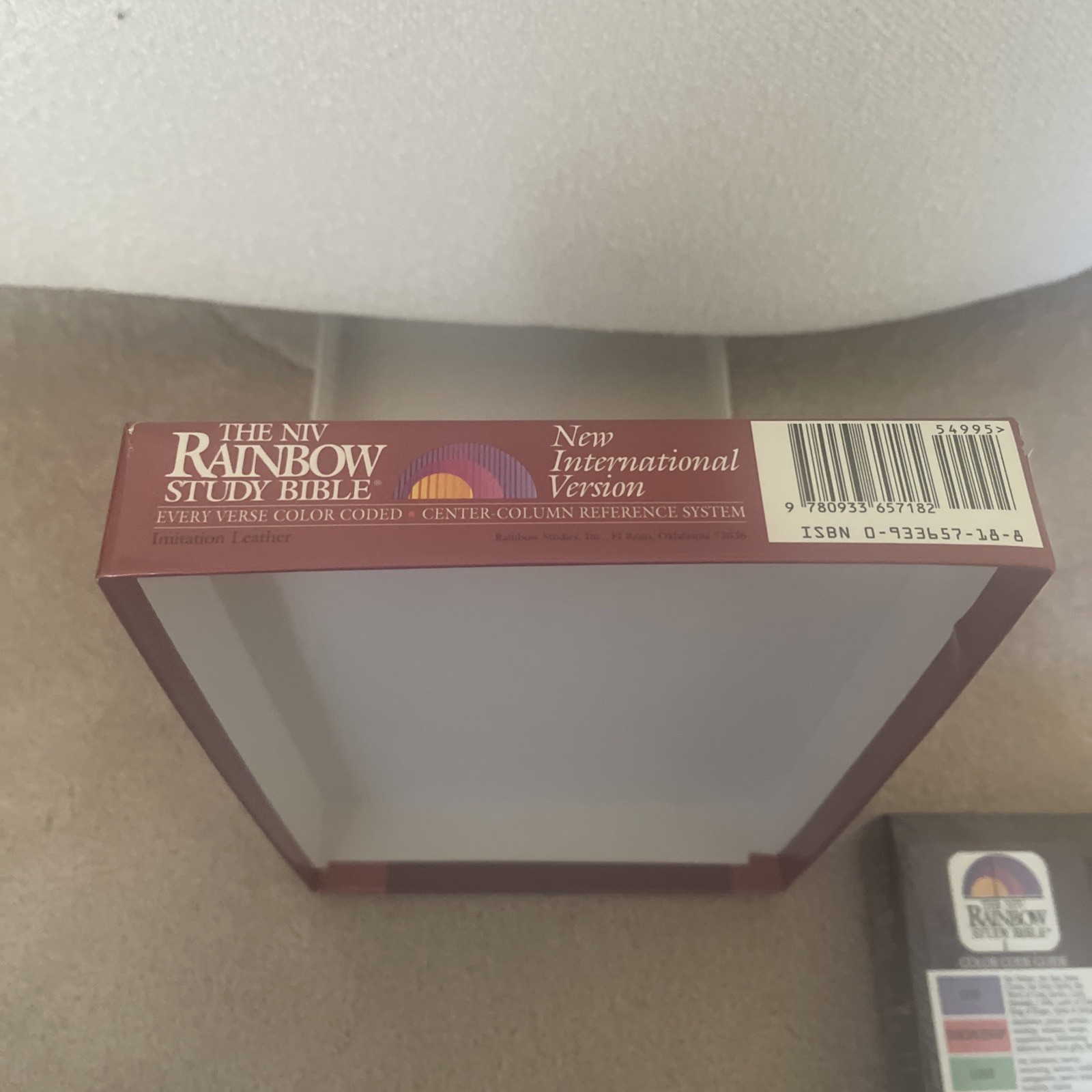 Rainbow Study Bible New International Version NIV Imitation Leather Bold Ln NEW