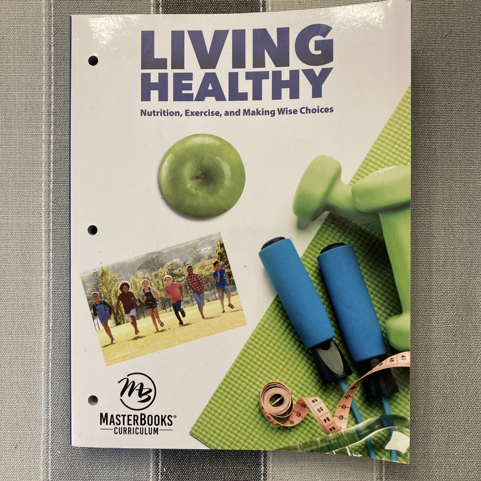 Masterbooks LIVING HEALTHY 4th 5th or 6th Grade Health curriculum MB homeschool