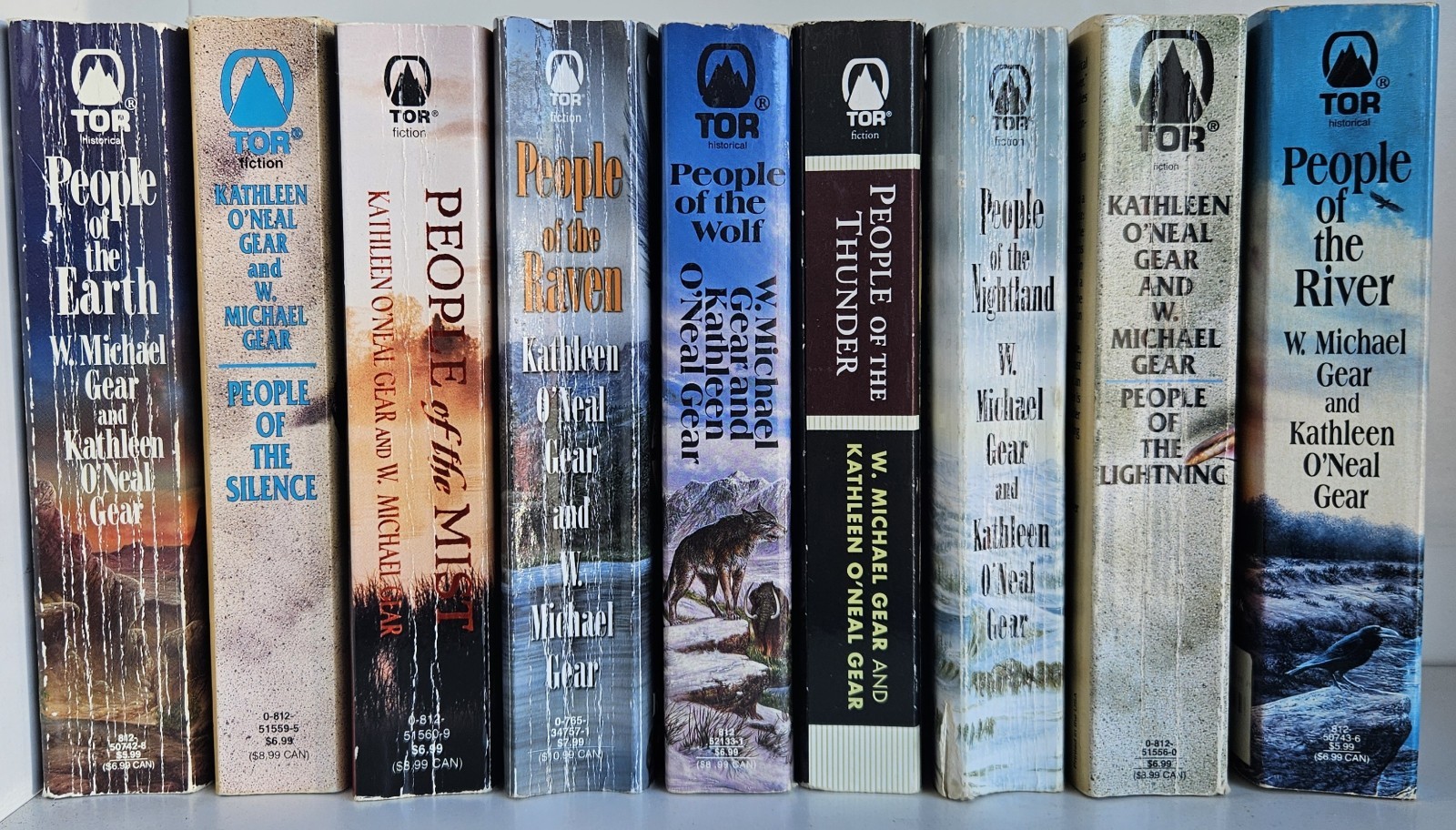 Michael Gear Books Paperback YOU CHOOSE – BUY 3 GET 1 FREE First Americans Good+