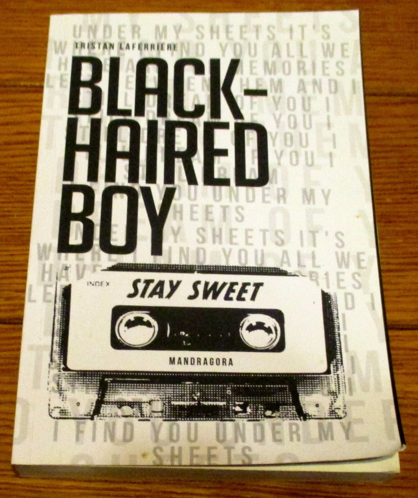 2021 Black-Haired Boy by Tristan Laferriere SIGNED 286 Pages Softcover