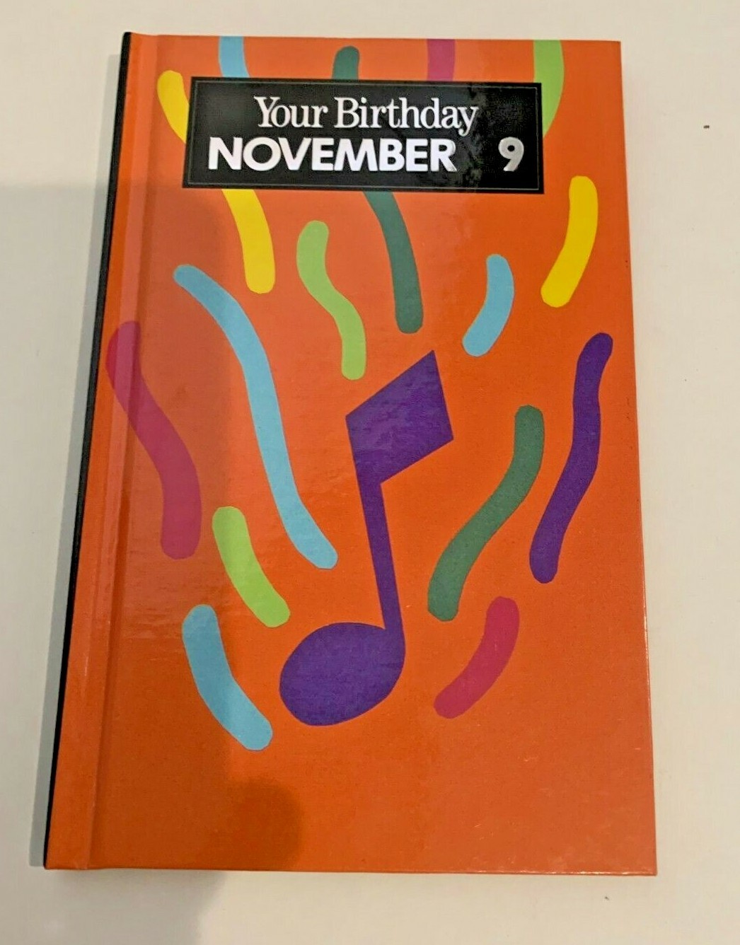 Vtg Nautilus Press New York 1990 USA-Your Birthday:November 9 Book of Fun Facts