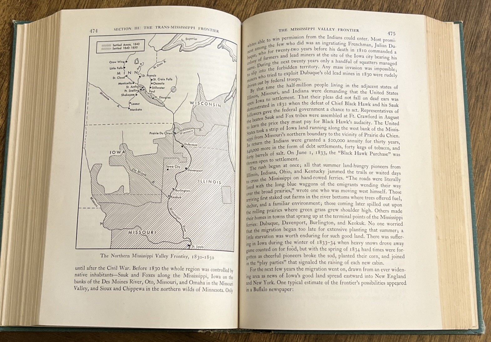 Westward Expansion: A History of the American Frontier 1957 Hardcover