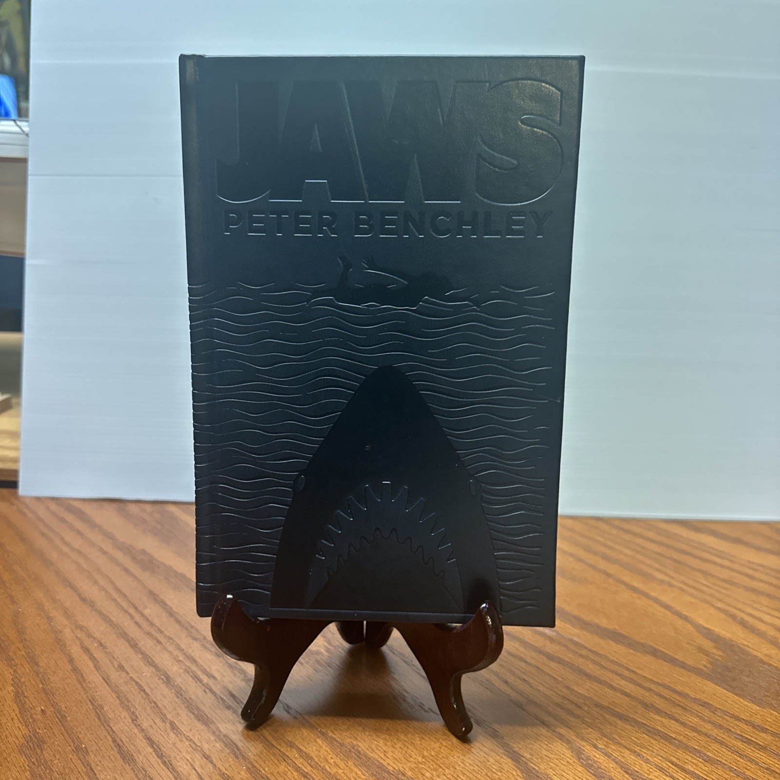 Special Leather Bound Hardcover Edition JAWS by Peter Benchley