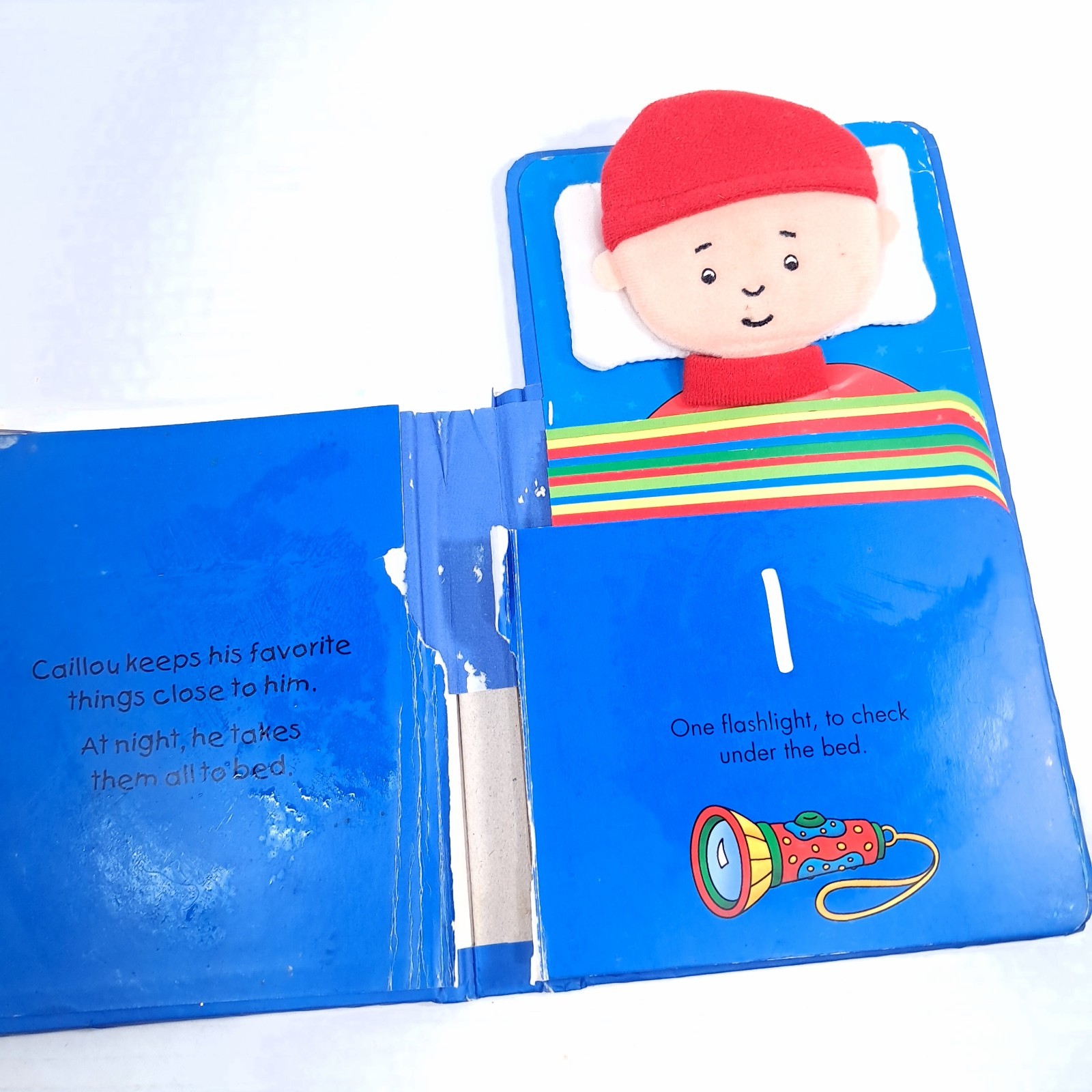 Caillou: My Little Bed Count from 1 to 10 book Chouette 2012 bedtime learning