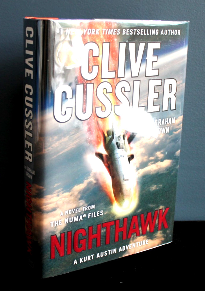 Clive CUSSLER – NIGHTHAWK – 1st/1st US Hardcover Double Signed Title Page