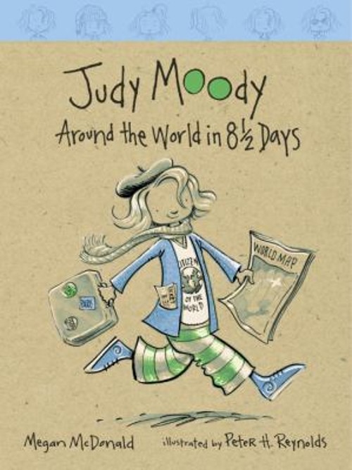 Around the World in 8 1/2 Days Hardcover Megan McDonald