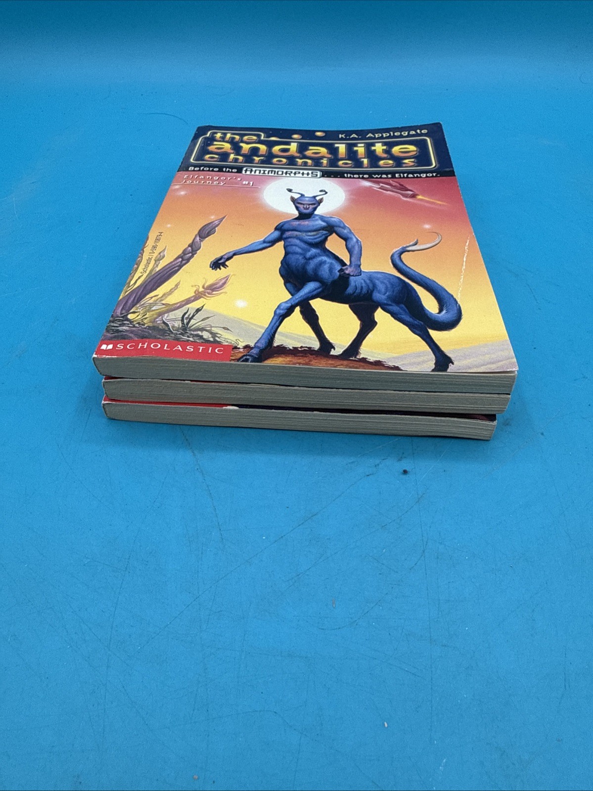 (ANIMORPHS, THE ANDALITE CHRONICLES, Trilogy ) By K A Applegate 1,2,3 Rare