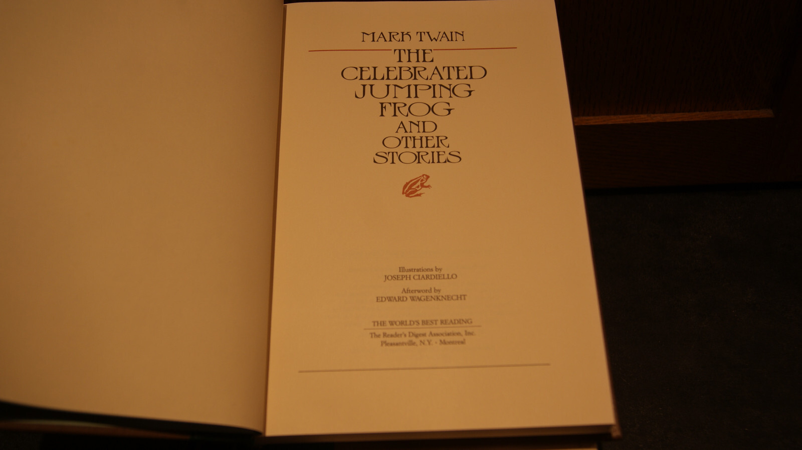4 Worlds Best Reading Readers Digest Classsic Books Mark Twain, Clarence Day