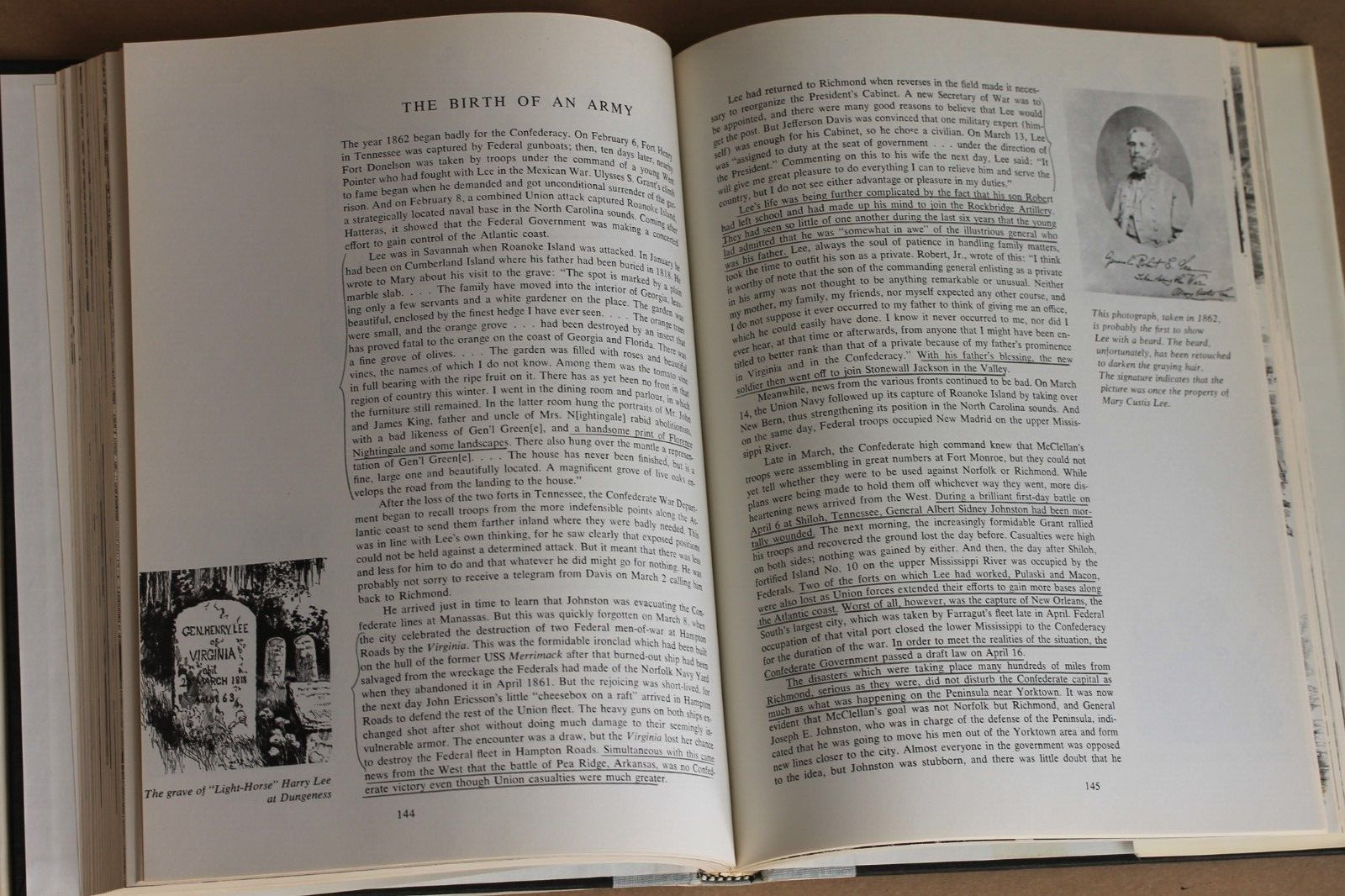 ROBERT E LEE: THE MAN AND THE SOLDIER, Philip Van Doren Stern, 1963, hc+dj