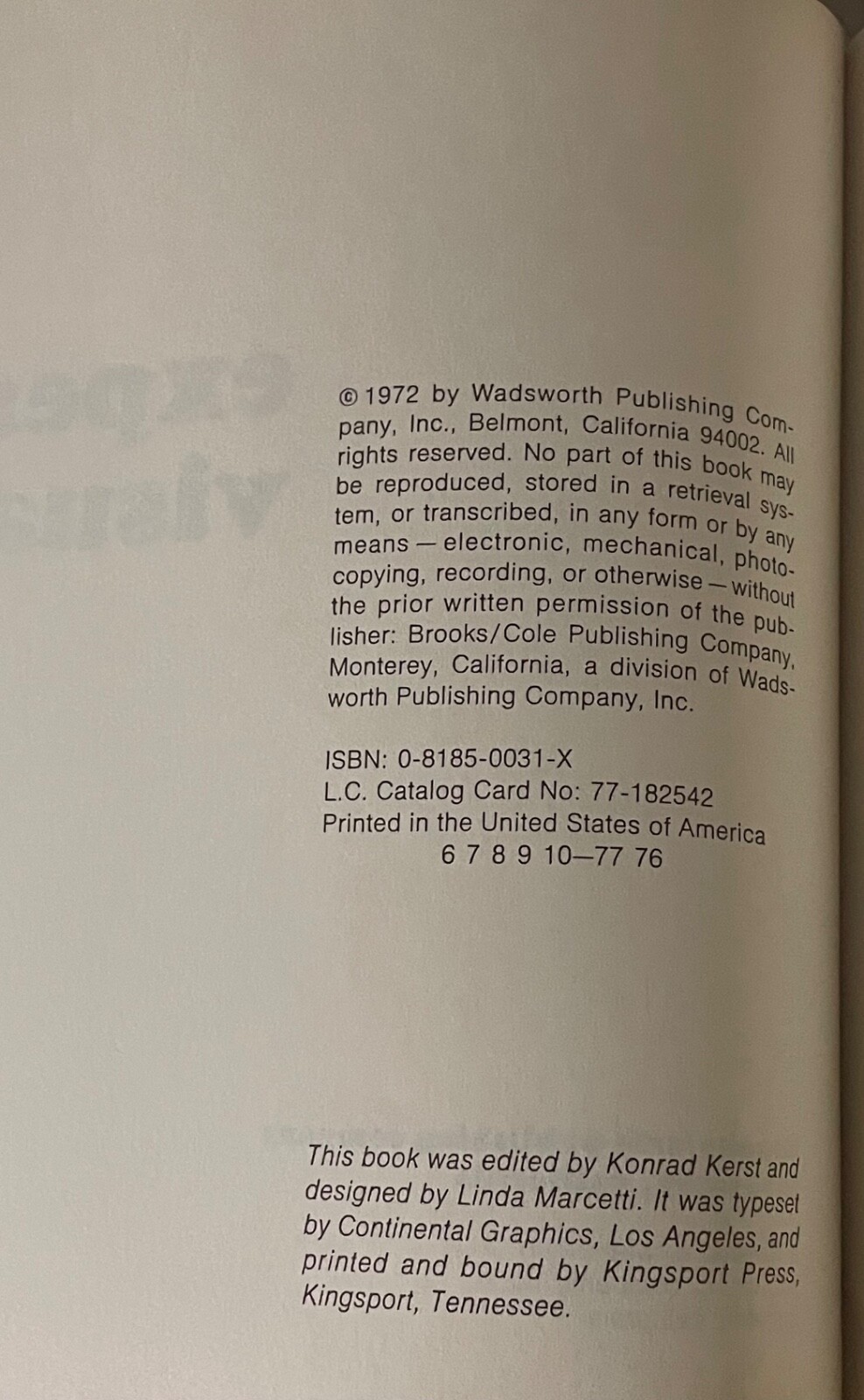Experiences in Visual Thinking by Robert H. McKim (1972 / Large Softcover)