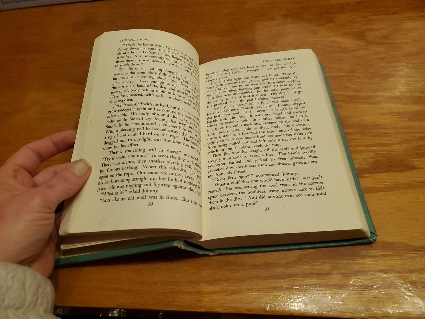 The Wolf King by Joseph Wharton Lippincott, illus. by Paul Bransom 1949 HC