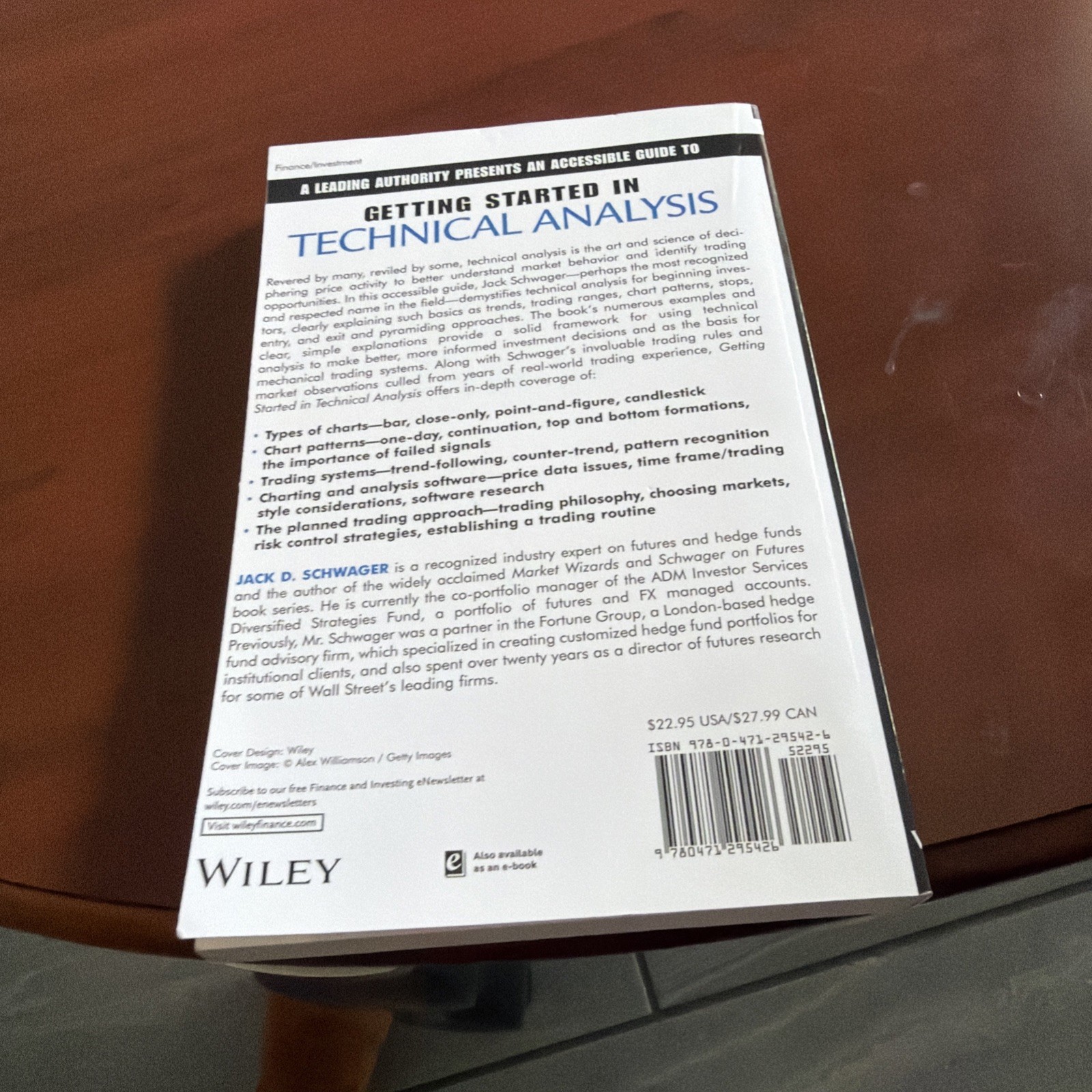 Getting Started in Technical Analysis by Jack D. Schwager (1999, Trade…