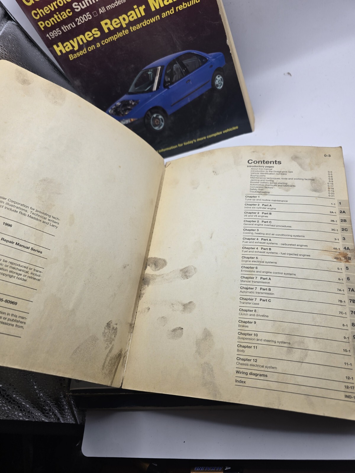 Haynes Repair Manuals 3 In Poor Condition See Pictures Lot Of 4