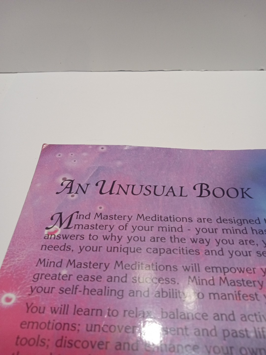Mind Mastery Meditations: A Workbook for the “Infinite Mind” by Valerie V. Hunt