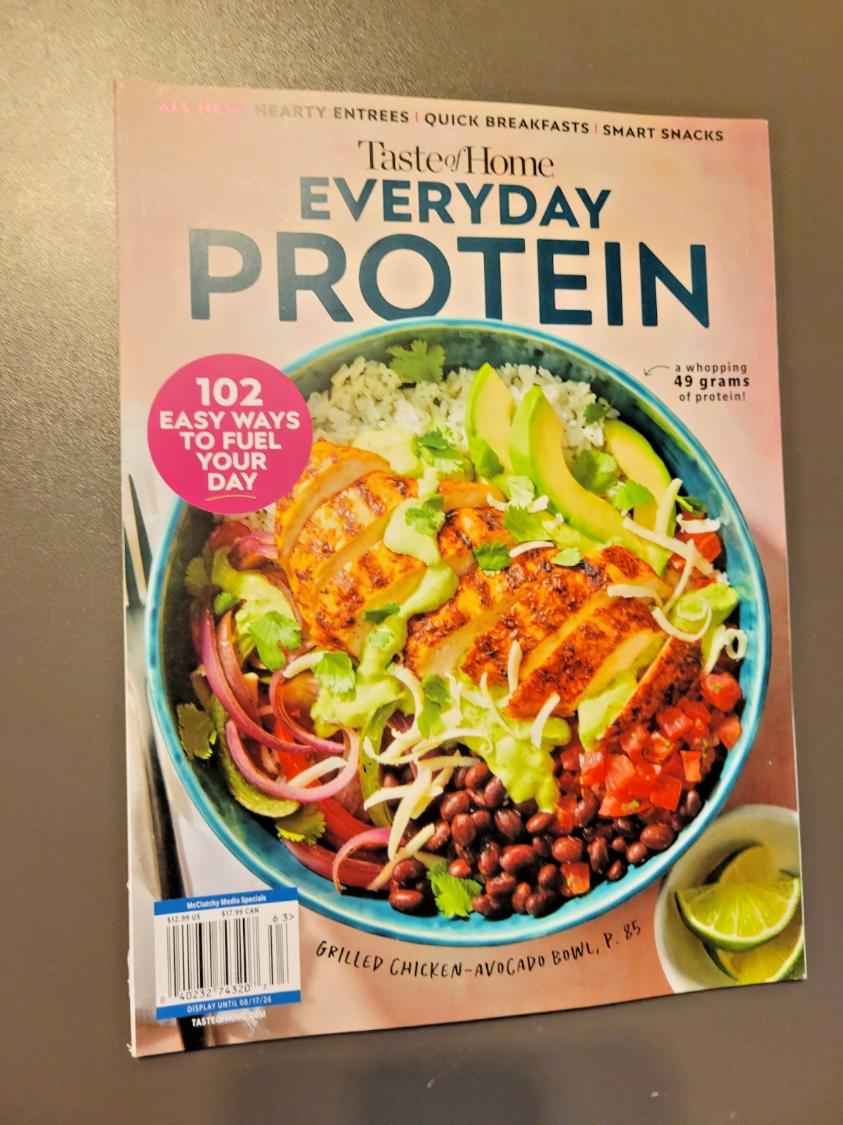 Everyday Protein by Taste of Home – 102 Ways To Fuel Your Day – Hearty Entrees