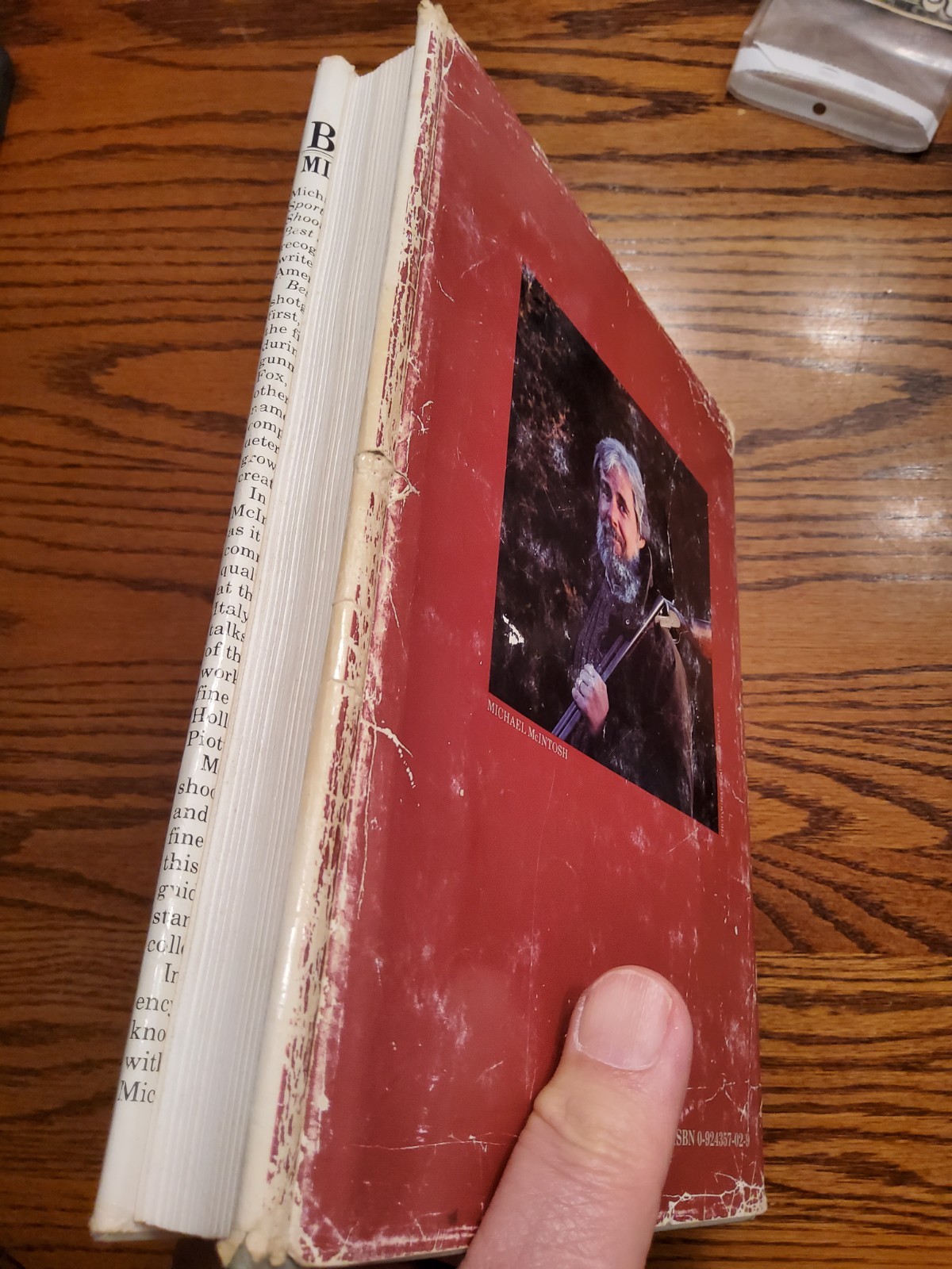 Best Guns – Michael McIntosh – SIGNED! 1989 First Edition – Countrysport Press