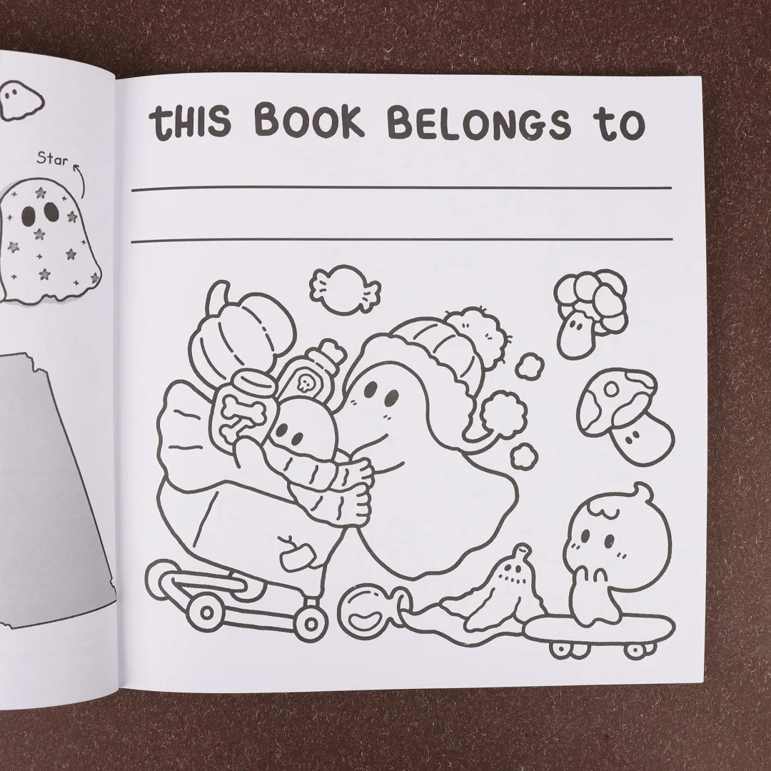 Spooky Cutie by Coco Wyo: Coloring Book for Adults and Teens | Paperback