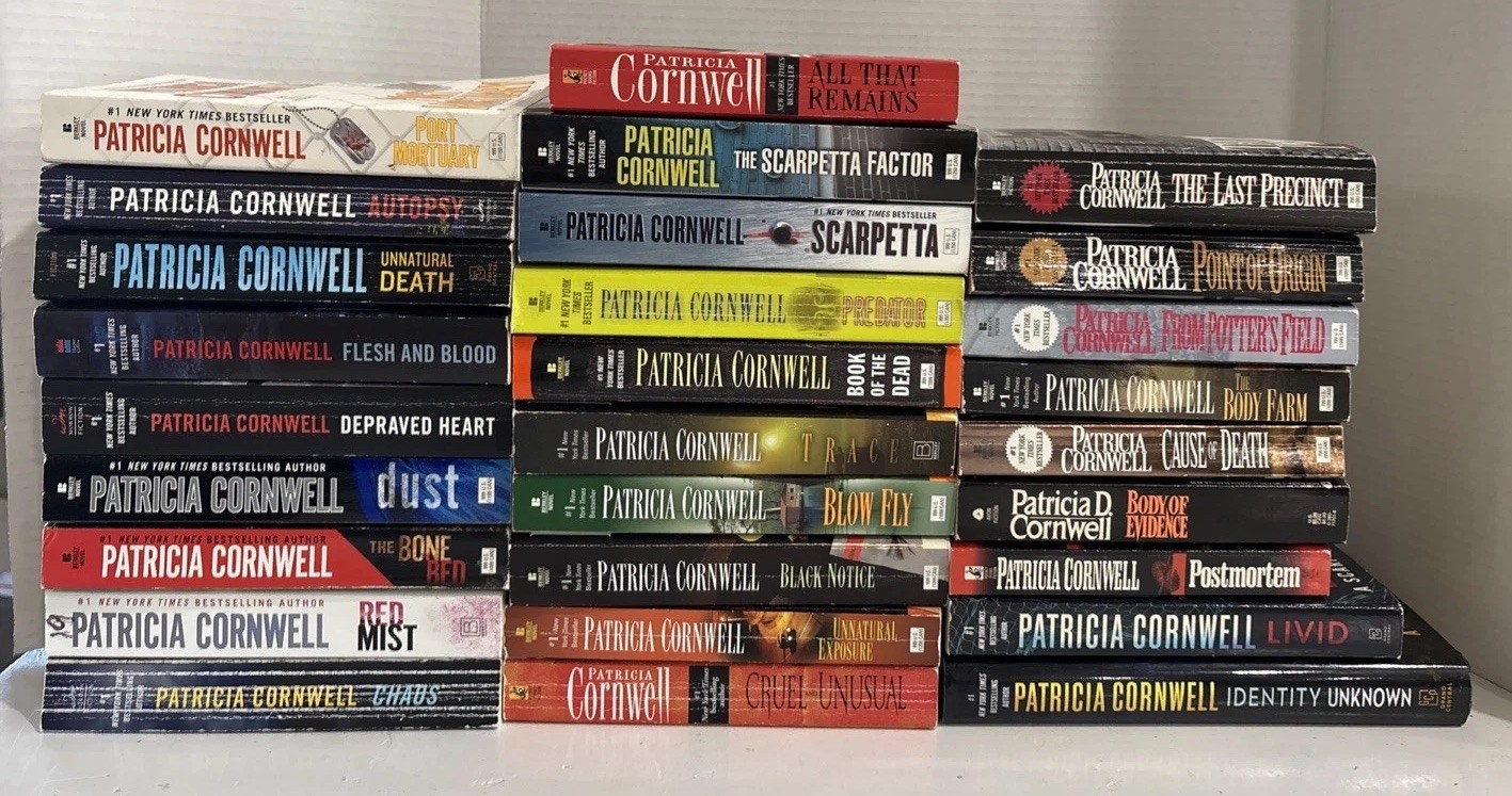 Complete Series Set KAY SCARPETTA Books 1-28 By Patricia Cornwell Lot Prime TV