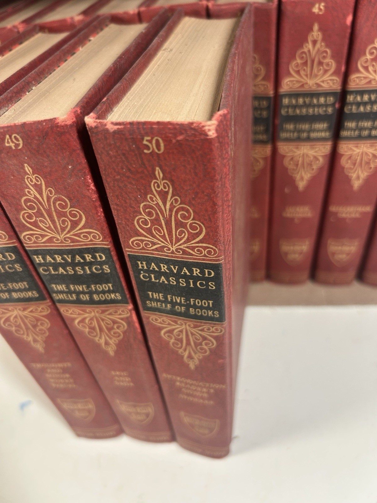 Harvard Classics The Five-Foot Shelf of Books 1963 Choose Your Titles