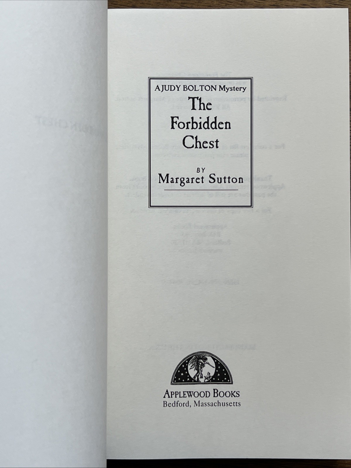 Forbidden Chest #24 by Margaret Sutton (2011, Trade Paperback)