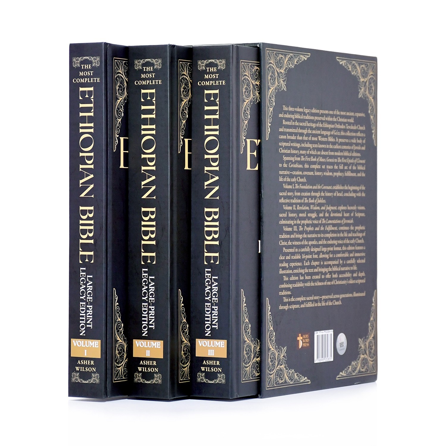 Large Print Legacy Edition, The Complete Ethiopian Bible by Asher Wilson