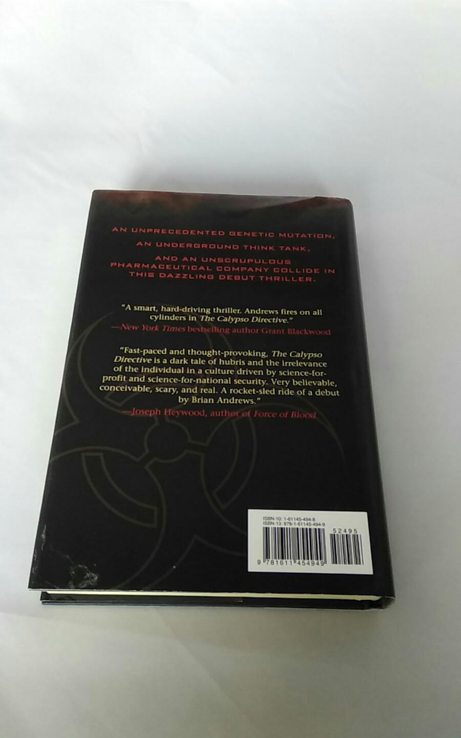 Inscribed & Signed The Calypso Directive: A Novel