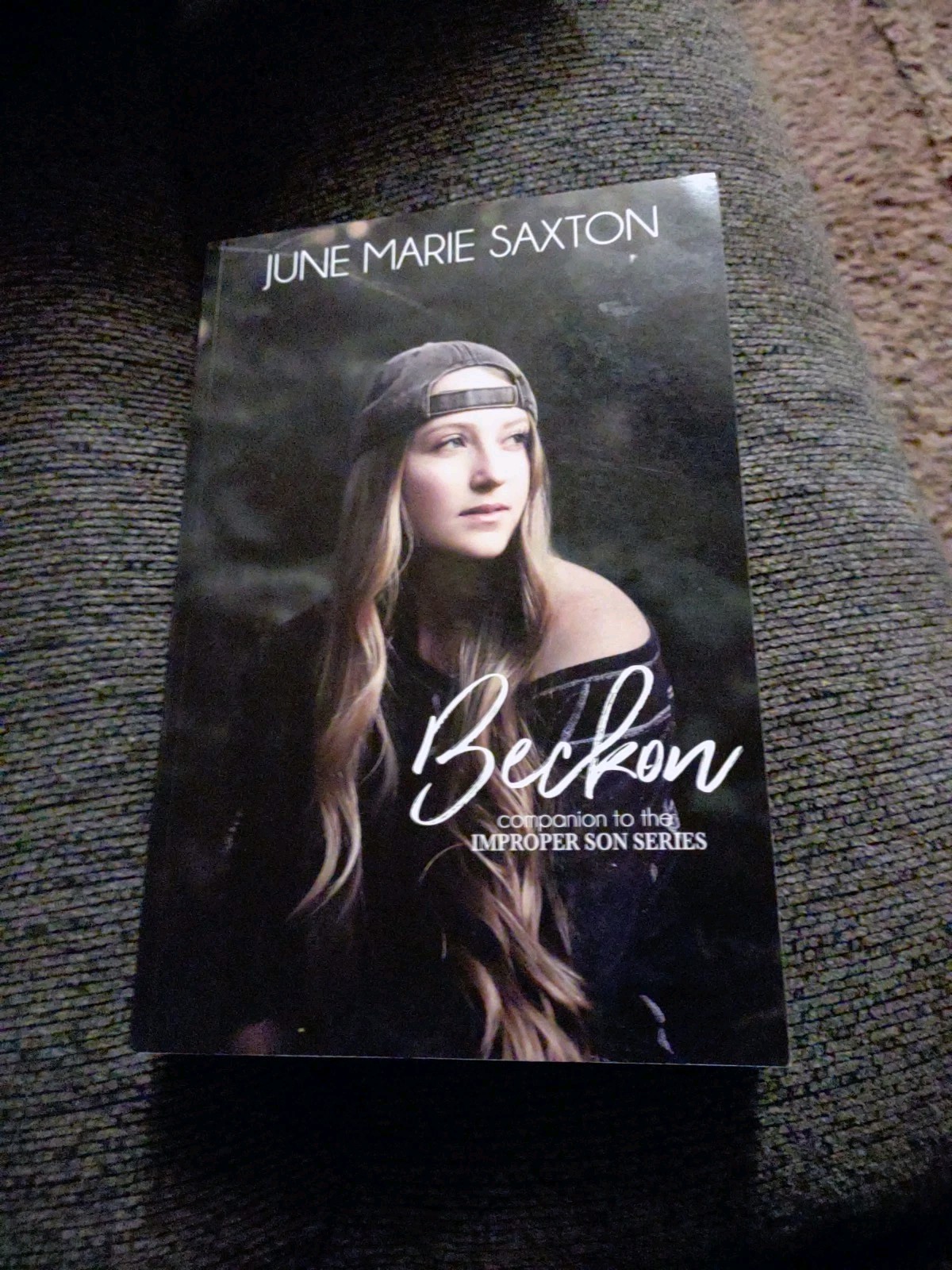 Beckon Companion To The Improper Sun Series By June Marie Saxton Signed LN