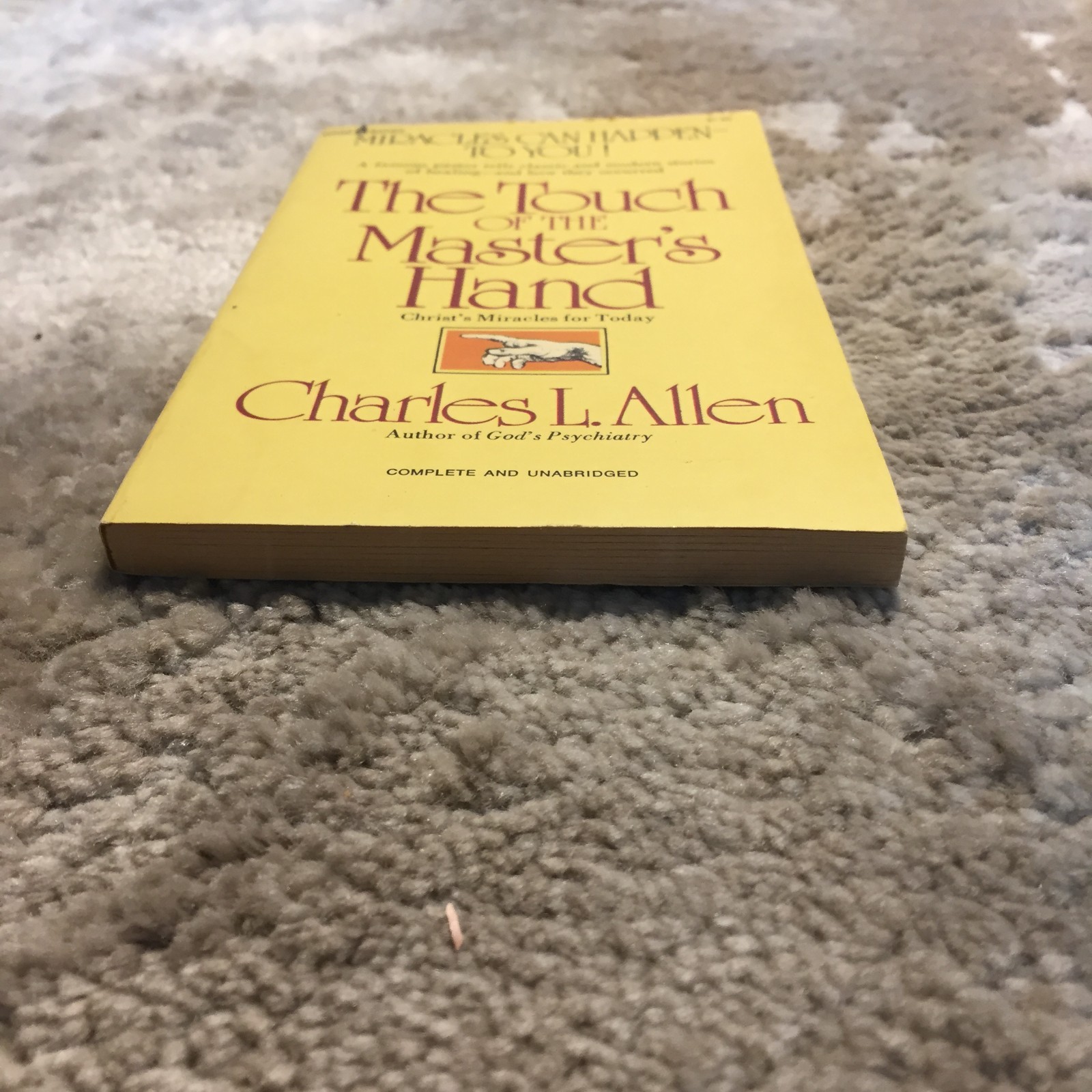 The Touch Of The Master’s Hand Charles L. Allen 1972 Spire Books Christian Book