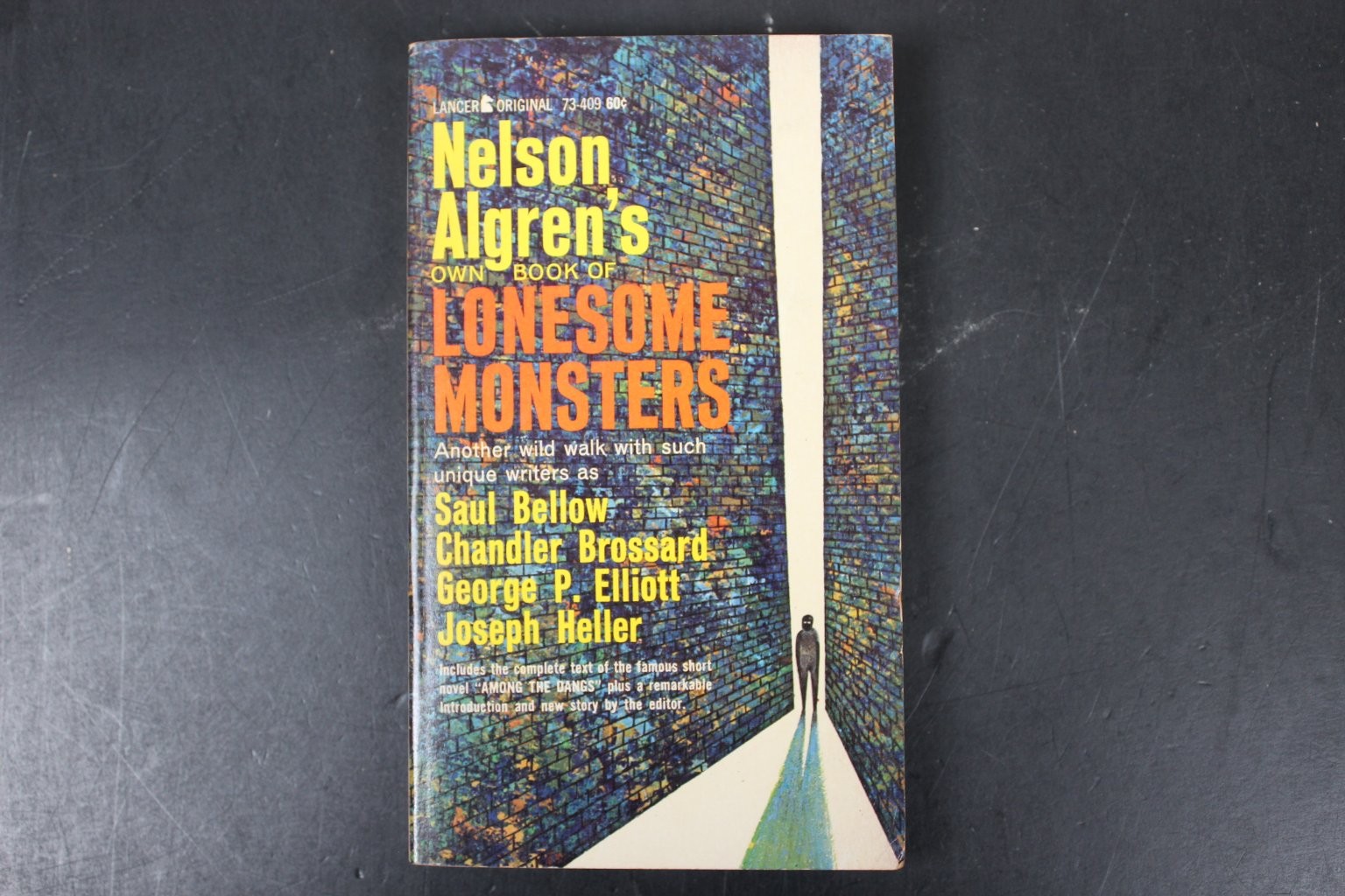 Lonesome Monsters Nelson Algren 1962 Lancer Original Anthology Pynchon Heller PB
