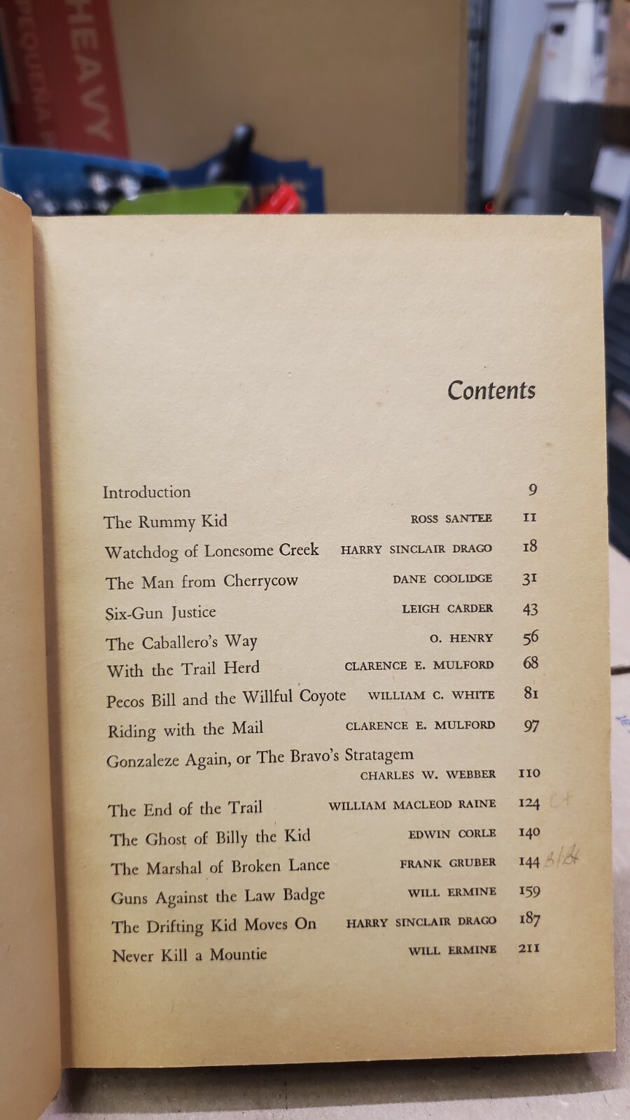 Western Story Omnibus Collection of Short Stories By William Targ Hardcover 1946
