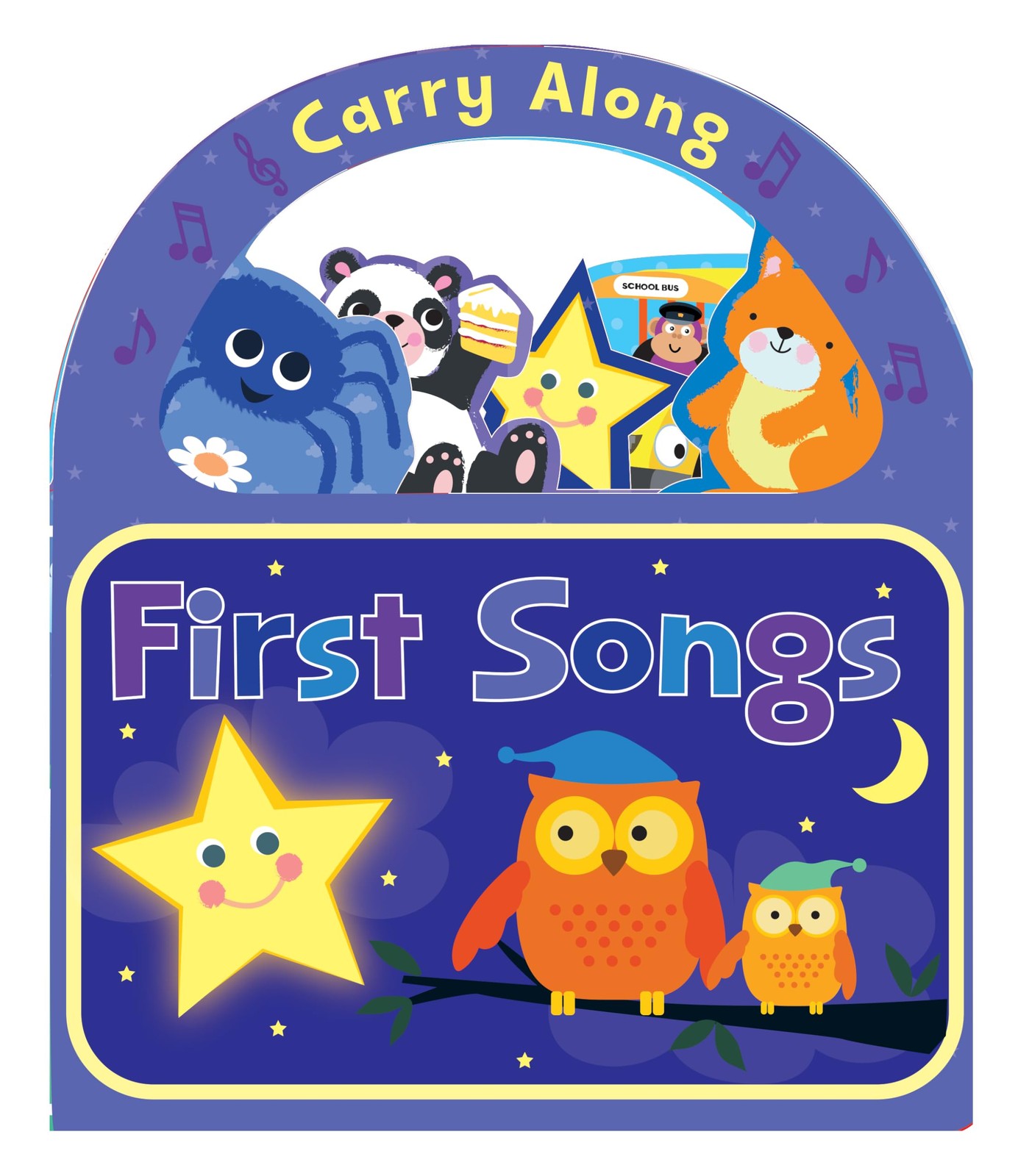 CARRY ALONG FIRST SONGS – board book Page Publications