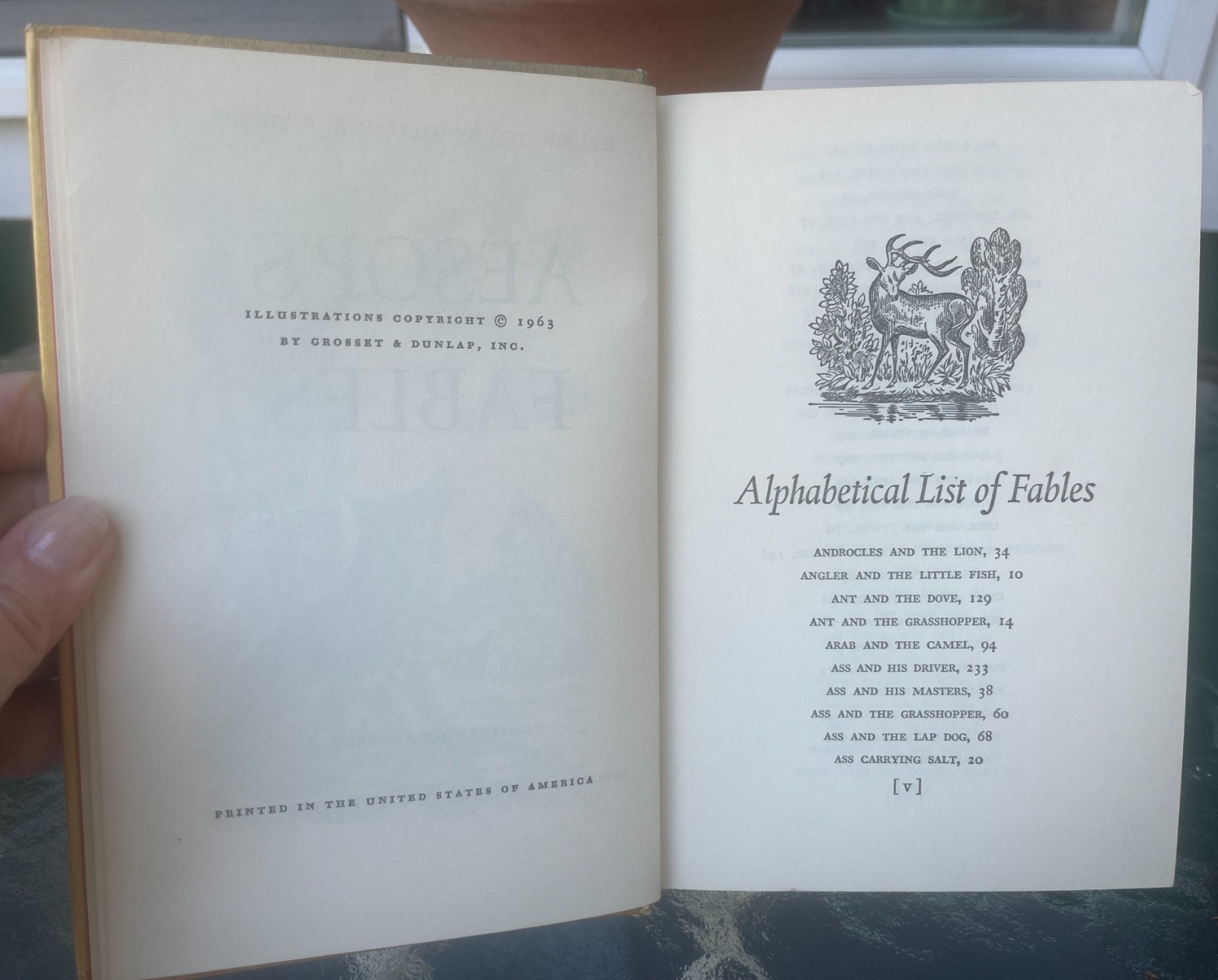 Companion Library Illustrated – AESOP’S FABLES & ARABIAN NIGHTS – 1963