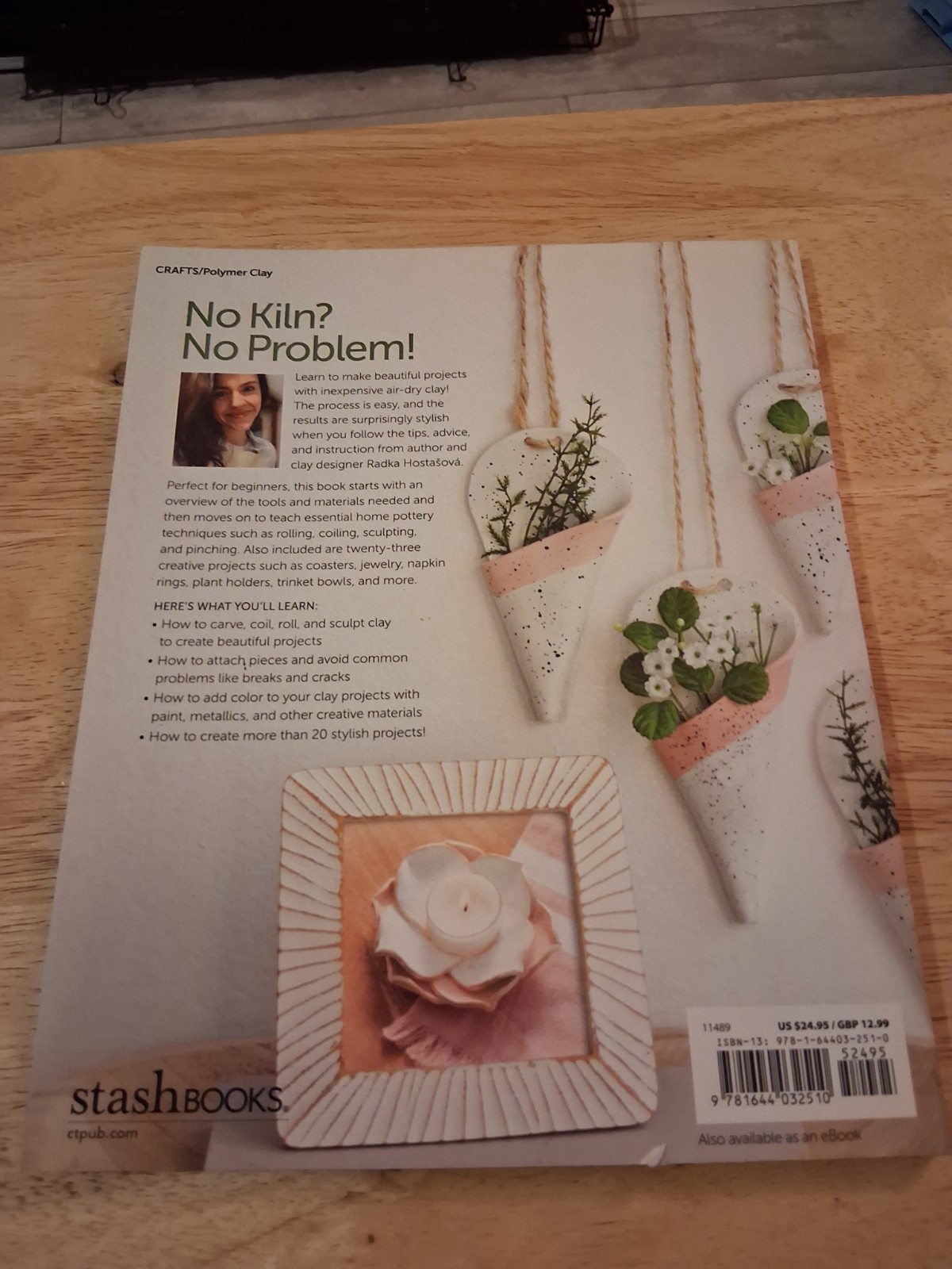 Artisan Air-Dry Clay: The beginner’s guide to easy,… – Hostasova, Radka