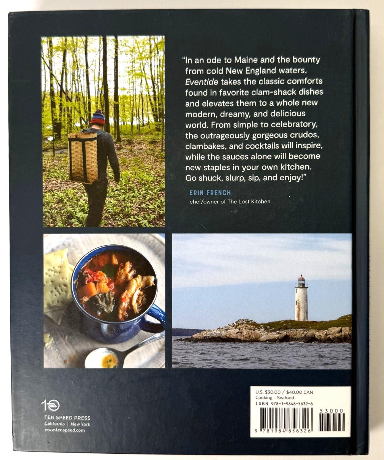 Eventide, Recipes for Clambakes, Oysters… 2020 Hardcover 1st printing
