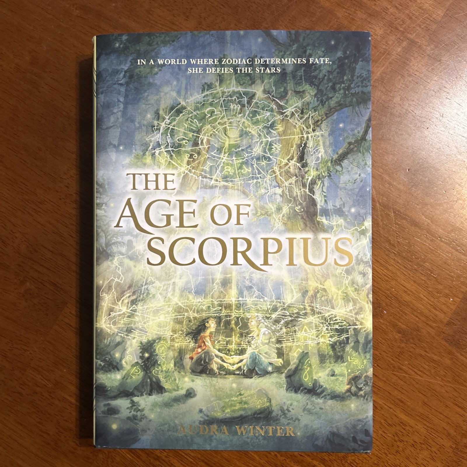 NEW The Age of Scorpius by Audra Winters 1st Edition Hardcover + SIGNED