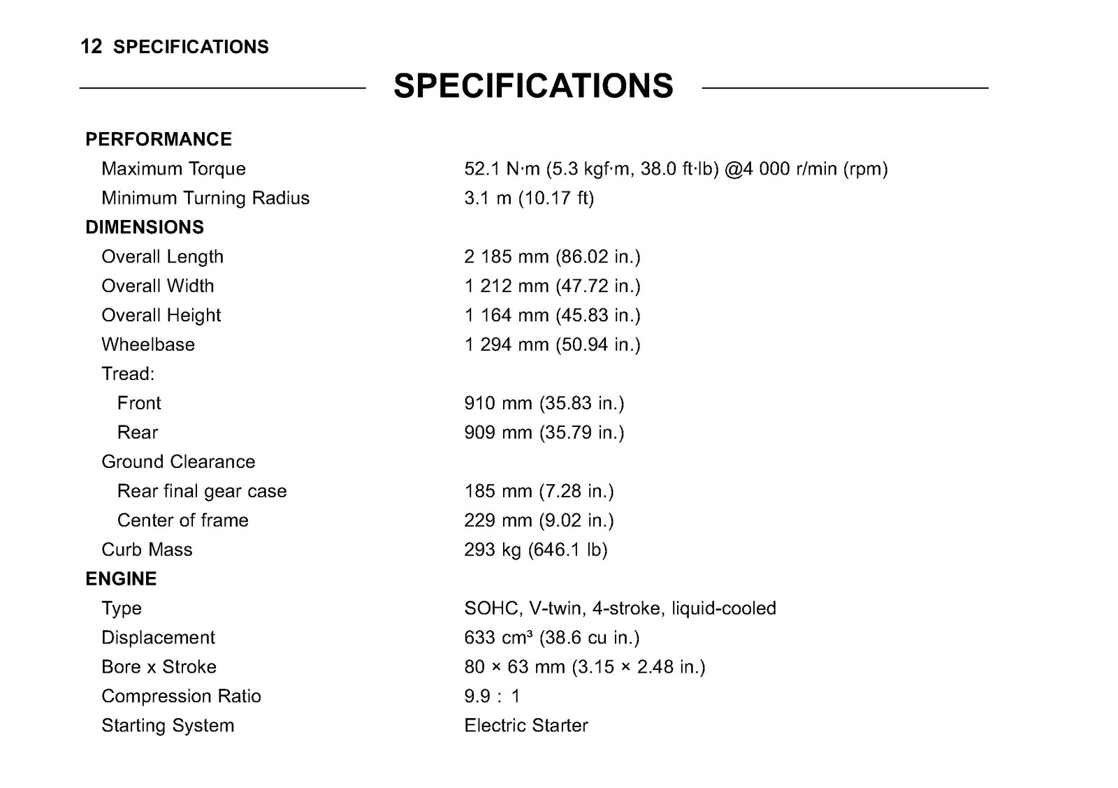 KAWASAKI Brute Force 650 4×4 Owners Manual 2011 – WIRE FASTENED – TOUGH COVERING