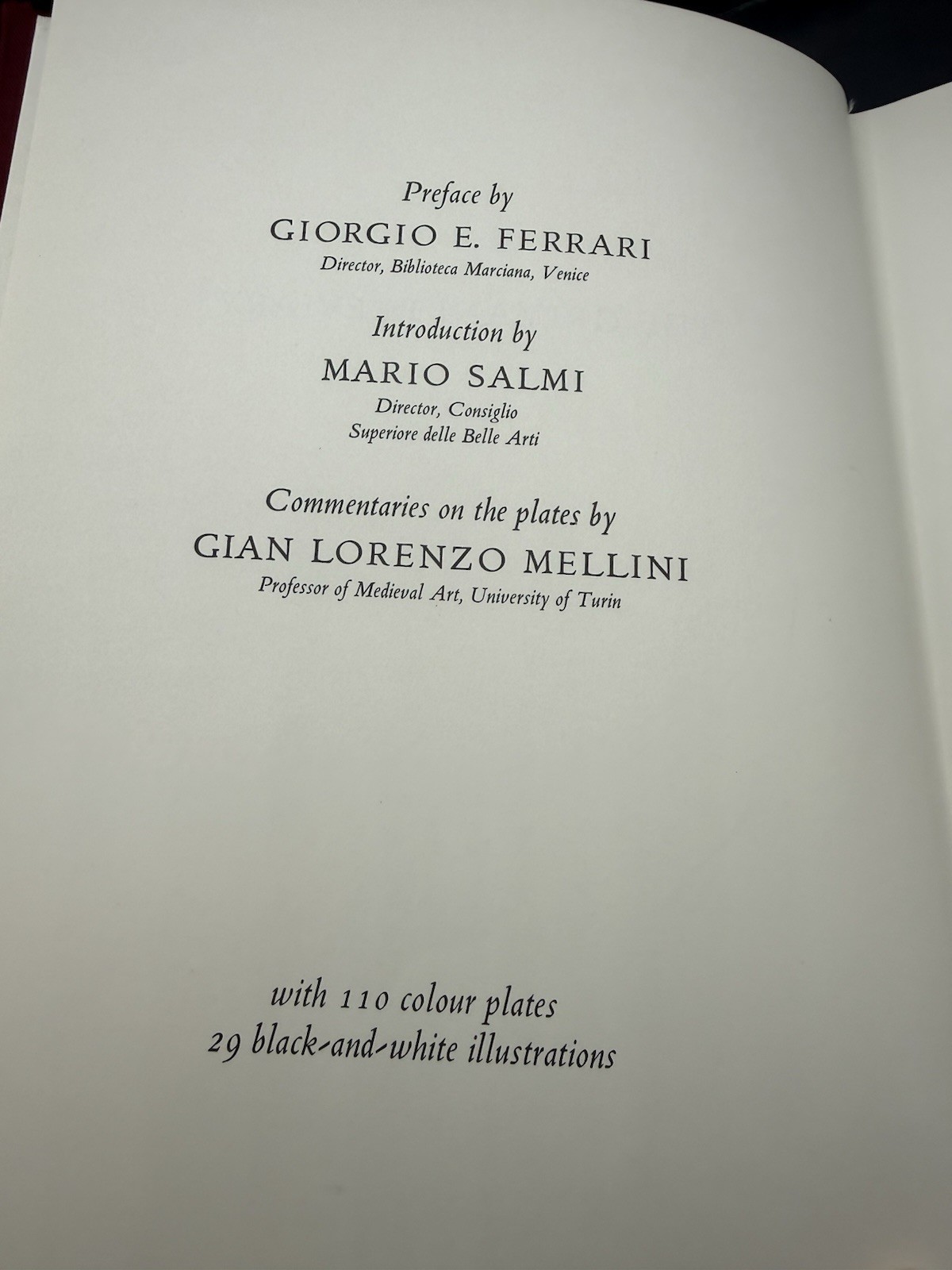 The Grimani Breviary #406 Ferrari Salmi Melling 1974 Hardcover
