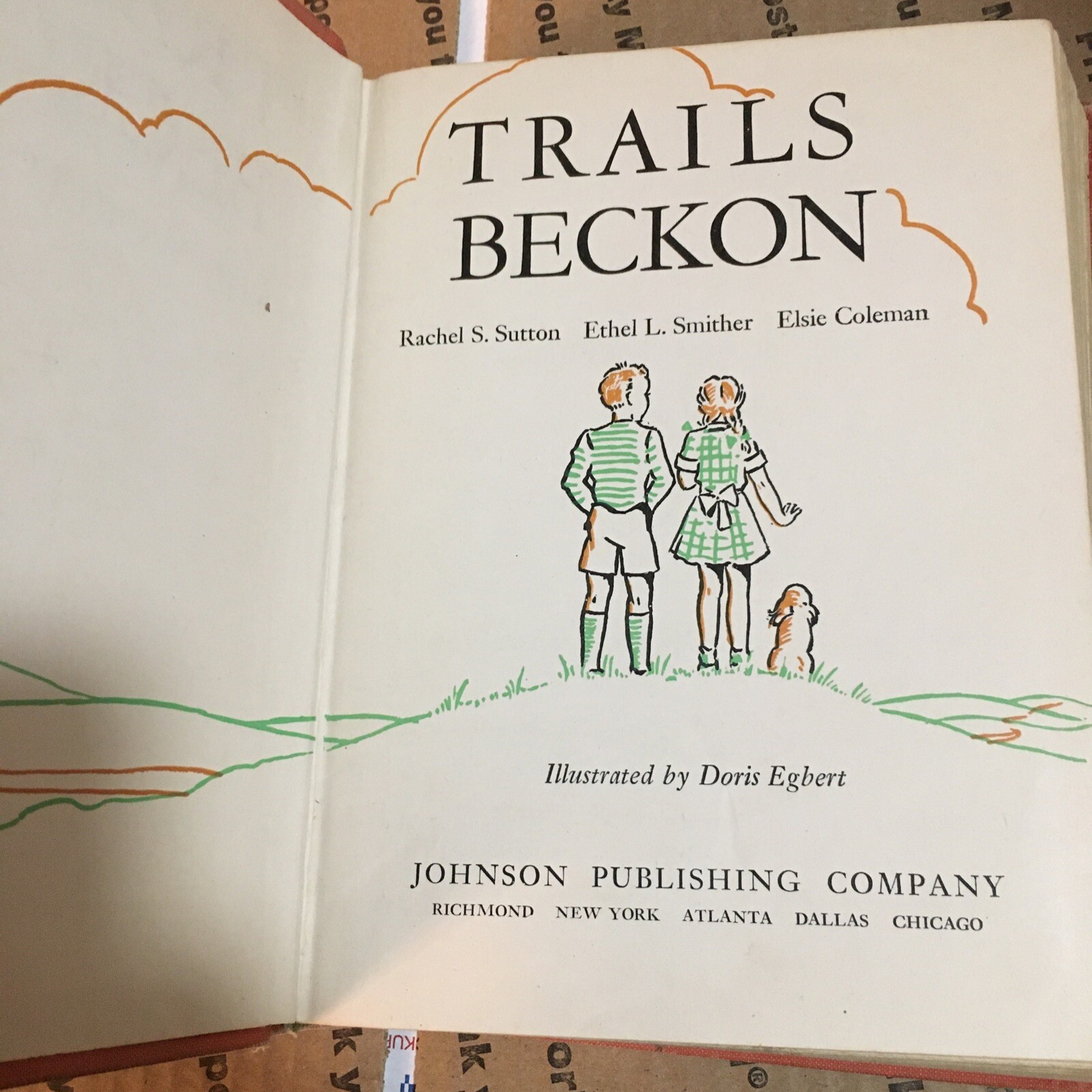 *Trails Beckon. Sutton/Smither/Coleman (1946) School Reader B3