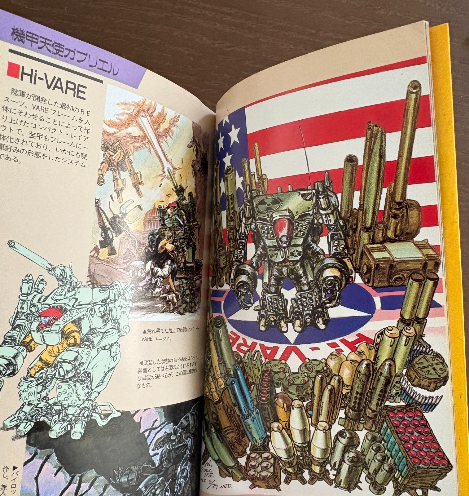 Studio Nue Mecha Design Book Part 2 – Bandai Entertainment Bible No. 9
