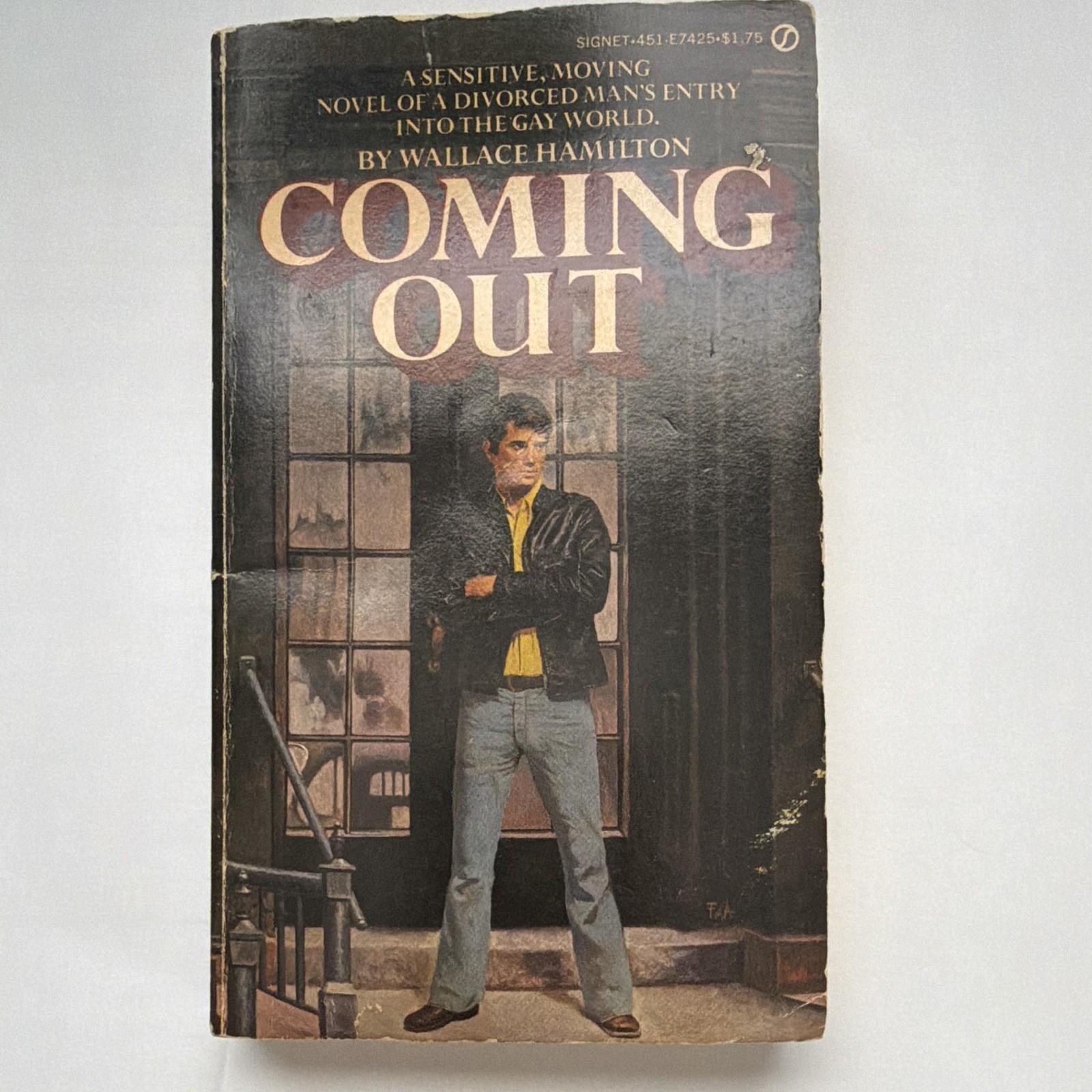 Coming Out by Wallace Hamilton – Signet Paperback Fiction LGBT/Gay Novel 1977